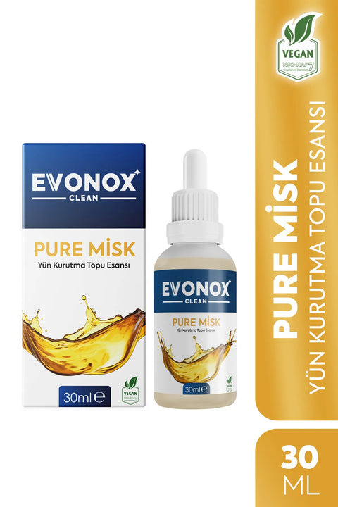 Evonox Clean Kurutma Topu Esansı – Pure Musk