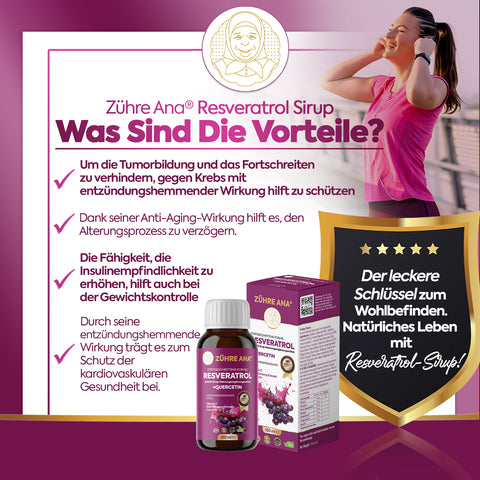 Zühre Ana Resveratrol Şurubu