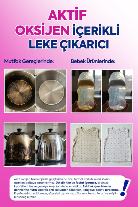 Oxi Force Toz Leke Çıkarıcı 750 gr