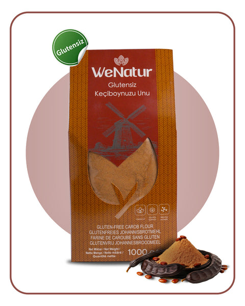 WeNatur Glutensiz Keçiboynuzu Unu 1000 Gr