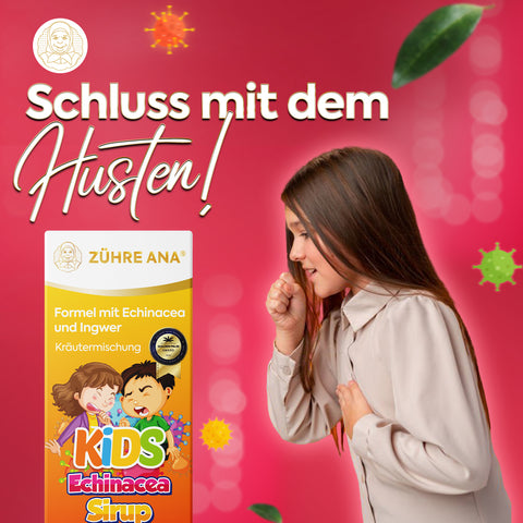 Zühre Ana Kids Ekinezya ve Zencefilli Şurup