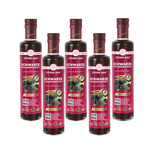Zühre Ana Karadut Özü 670g - 5'li Avantaj Aile Paketi (5 x 670g Karadut Meyve Özü)