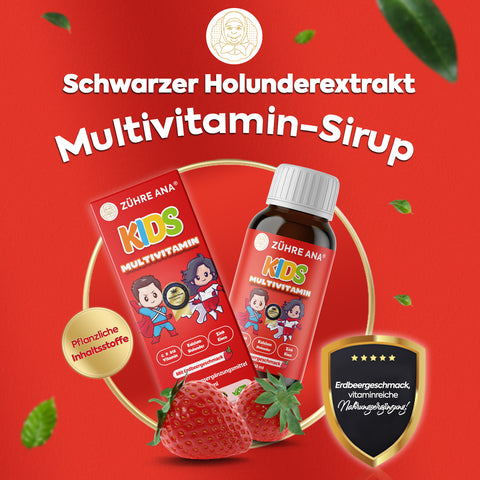Zühre Ana Kids Multivitamin Şurubu