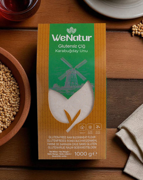 WeNatur Glutensiz Çiğ Karabuğday Unu 1000 Gr