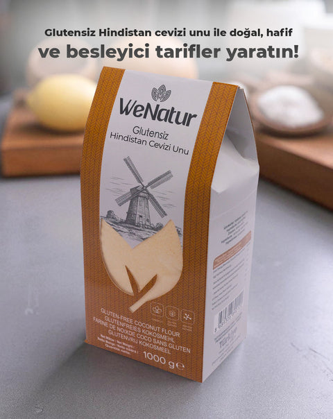 WeNatur Glutensiz Hindistan Cevizi Unu 1000 Gr