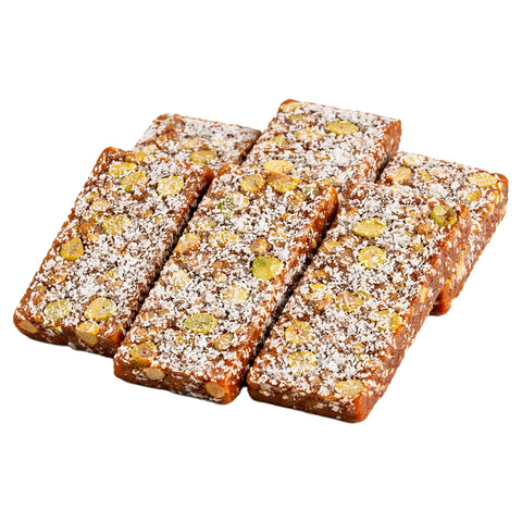Antep Fıstıklı ve Hindistan Cevizli Yaprak Cezerye 350g - WeNatur