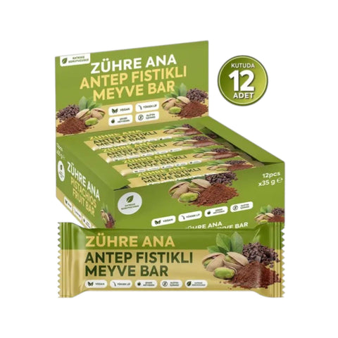 ANTEP FISTIKLI MEYVE BAR 12 adet