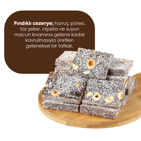 Fındıklı ve Hindistan Cevizli Yaprak Cezerye 350g | WeNatur