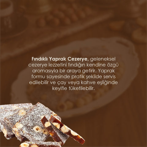 Fındıklı ve Hindistan Cevizli Yaprak Cezerye 350g | WeNatur