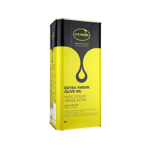 Lychnos Zeytinyağ 5 lt, yüksek kalite zeytinyağı, hijyenik ambalaj, katkı maddesi içermeyen doğal yağ