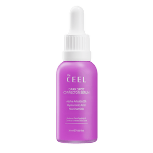 THE CEEL Dark Spot Corrector Serum for reducing dark spots and evening skin tone.