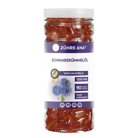 Zühre Ana Çörek Otu Yağı Softgel Kapsül