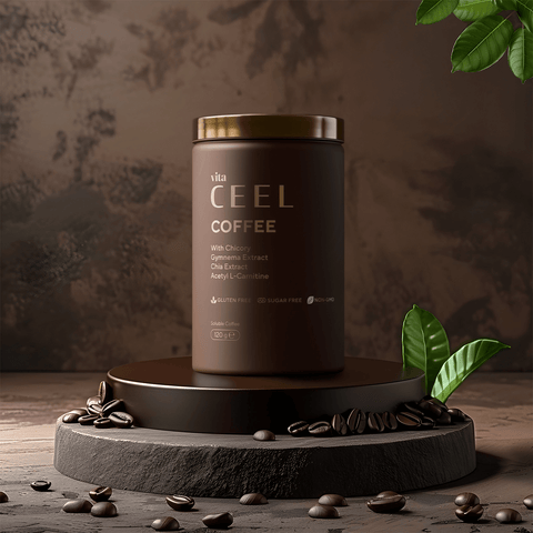 Vita Ceel Hindiba Kahvesi-120 Gr. doğal prebiyotik lif ile kilo kontrolüne destek olan ürün.