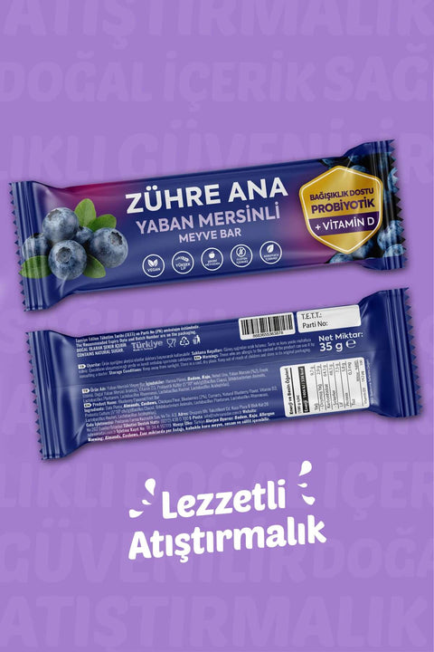 YABAN MERSİNLİ MEYVE BAR 12 adet