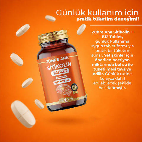 Zühre Ana Sitikolin Tablet
