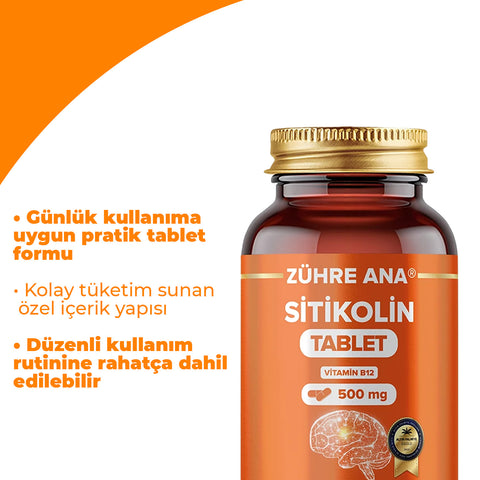 Zühre Ana Sitikolin Tablet