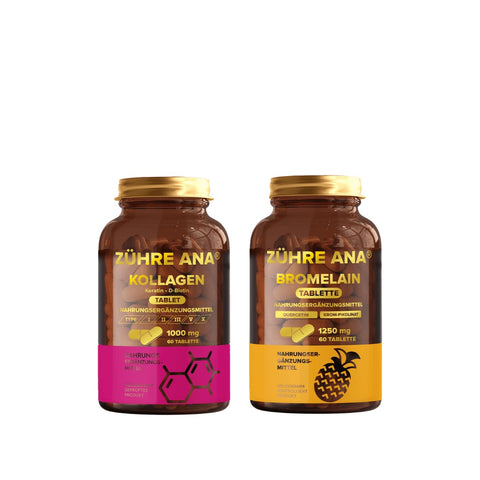 Zühre Ana Collagen ve Bromelain Tablet Seti