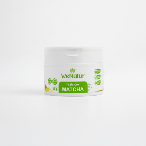 WeNatur Matcha Yesil Cay Tozu 50g