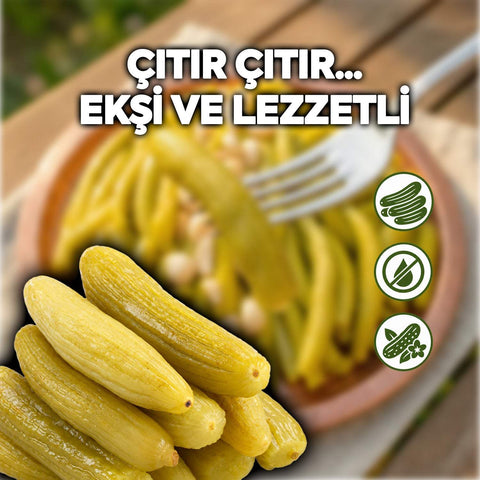 Acur Turşusu - Antep Acur Turşusu (Ev Yapımı) 1kg görsel 4