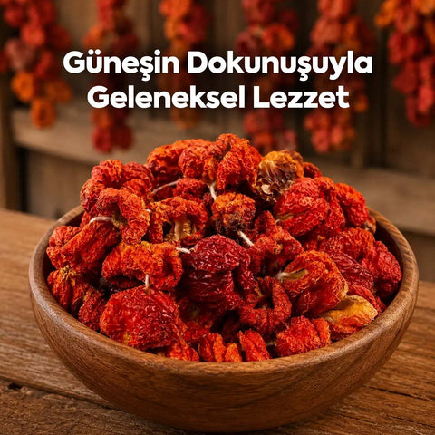 Dolmalık Biber Kurusu - Antep Dolmalık Biber Kurusu (45-50 Adet) görsel 4