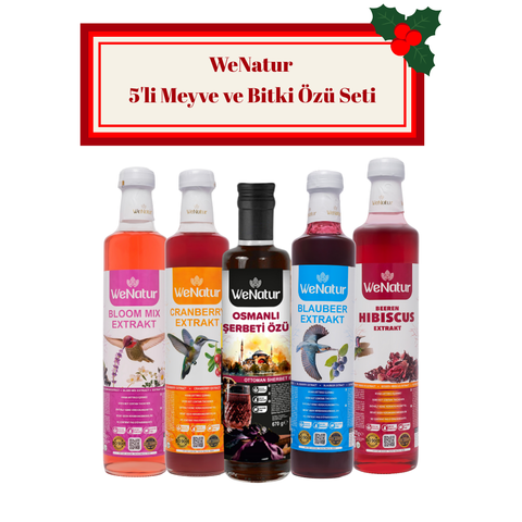 WeNatur Meyve ve Bitki Özü Seti