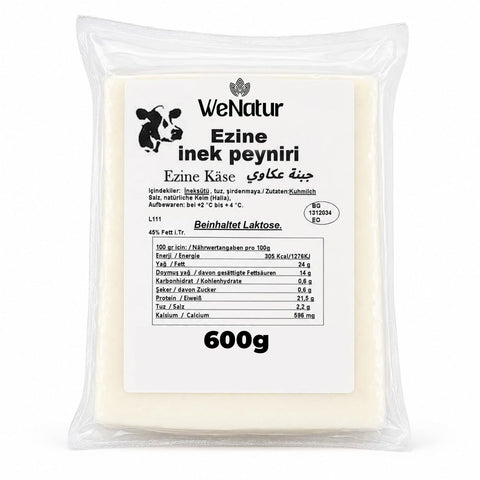 Çanakkale Ezine Käse aus Kuhmilch 600 g