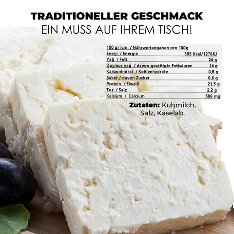 Çanakkale Ezine Käse aus Kuhmilch 600 g – Bild 2