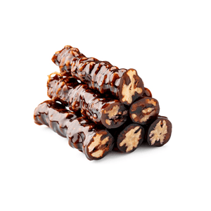 Cevizli Sucuk (Kelebek Kırım) 500gr, geleneksel ceviz ve üzüm şırası ile yapılmış lezzetli şekerleme.