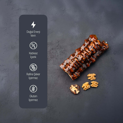 Cevizli Sucuk (Kelebek Kırım) 500gr. doğal enerji veren, katkısız, rafine şeker içermeyen, glüten içermeyen geleneksel tat