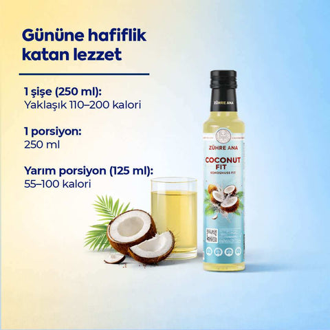 Coconut Fit hindistan cevizli serinletici içecek Zühre Ana