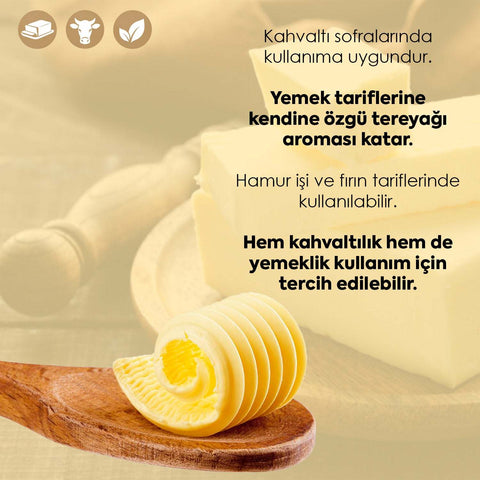 Çiftlik Tereyağı - Doğal Çiftlik Tereyağı 1kg görsel 4