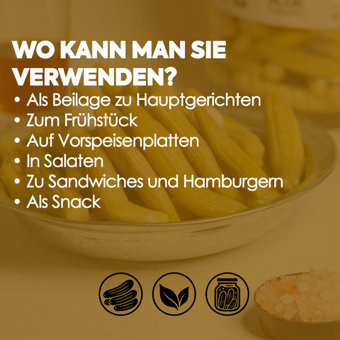 Eingelegte Acur Gurken aus Antep (hausgemacht) 1 kg – Bild 3