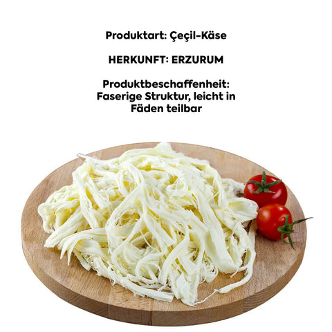Erzurum Çeçil Käse – Fadenkäse 500 g – Bild 3