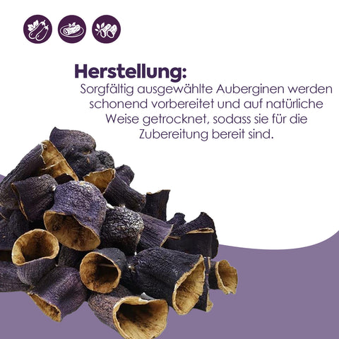 Getrocknete Auberginen zum Füllen aus Antep (45-50 Stück) – Bild 5
