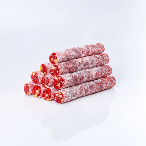 Narlı Antep Fıstıklı Sultan Fitil Lokum 1000g, nar aromalı, Antep fıstığı içerikli, yumuşak lokum görüntüsü