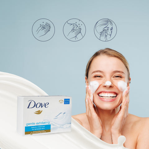 Dove Beauty Cream Bar Gentle Exfoliating Nemlendirici Krem Sabun