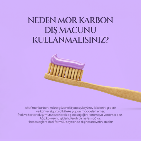 THE CEEL Diş Beyazlatıcı Aktif Mor Karbon Diş Macunu