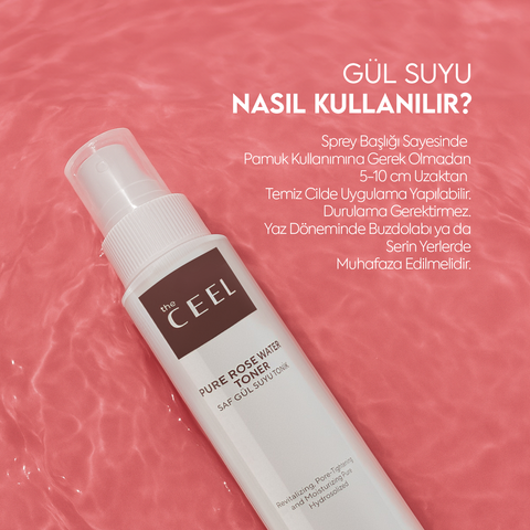 THE CEEL Gözenek Sıkılaştırıcı Saf Gül Suyu Tonik 100 ml