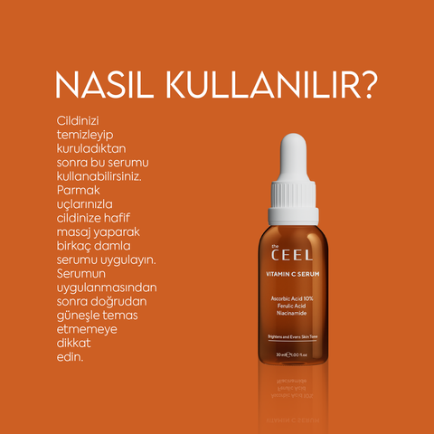 THE CEEL Leke Karşıtı Aydınlatıcı C Vitamini Serumu