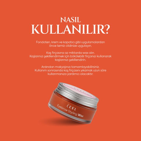 THE CEEL Kaş Şekillendirici & Sabitleyici Wax