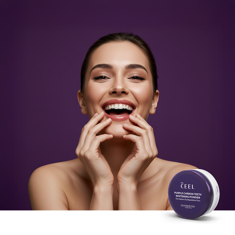 THE CEEL Diş Beyazlatıcı Aktif Mor Karbon Diş Tozu
