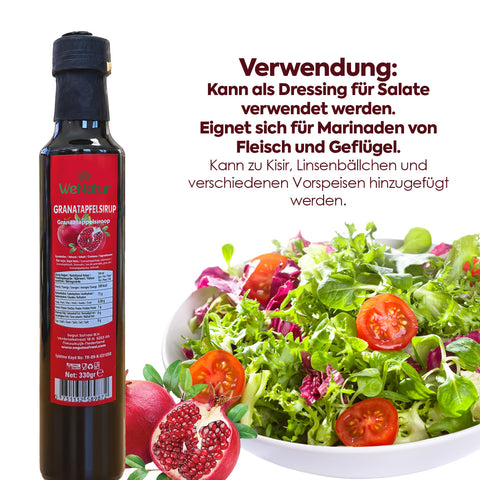 Granatapfelsirup - Verwendung