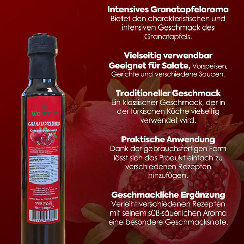 Granatapfelsirup - Eigenschaften