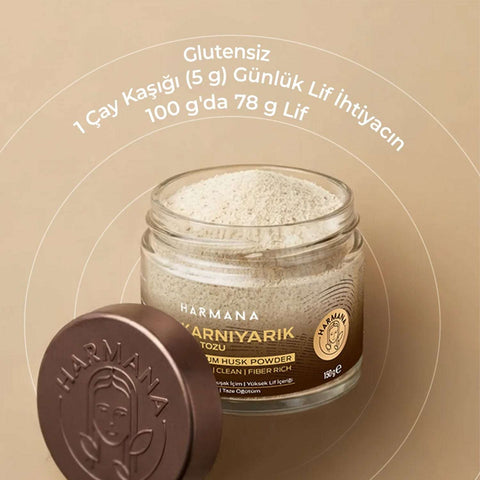 Karnıyarık Otu Tozu Psyllium Husk - görsel 5