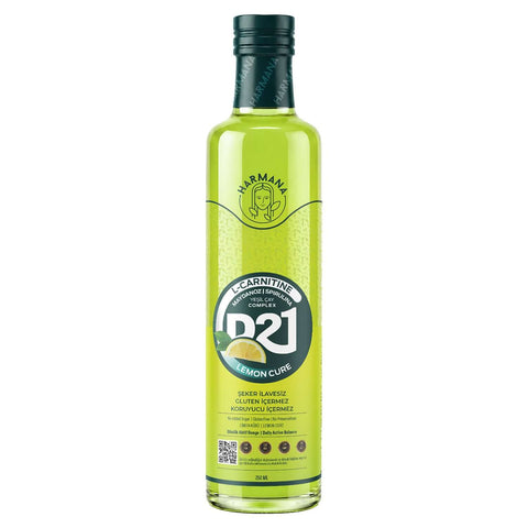 HARMANA Limon Cure 250 ml limon özlü içecek konsantresi şişesi