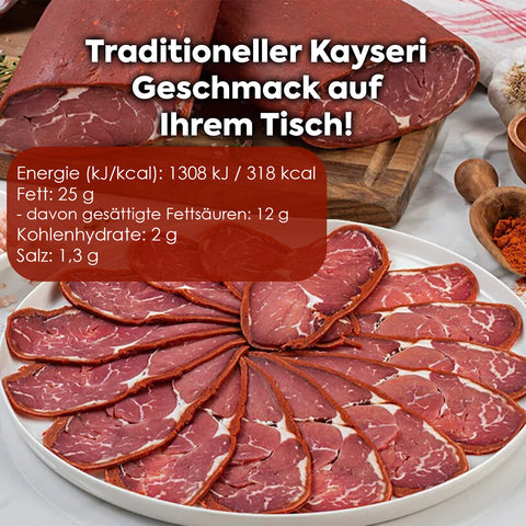Kayseri Pastırma – Rinderschinken nach Kayseri Art 200 g – Bild 2