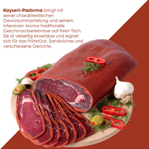 Kayseri Pastırma – Rinderschinken nach Kayseri Art 200 g – Bild 5