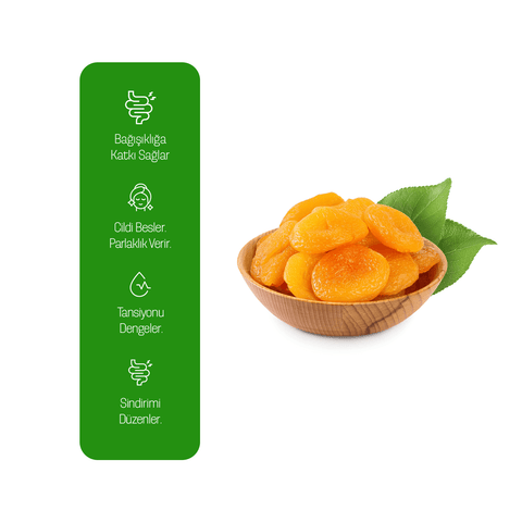 Malatya Sarı Kuru Kayısı 1000 gr.  Doğal kurutulmuş kayısılar, lezzetli atıştırmalık olarak sunulmuştur.