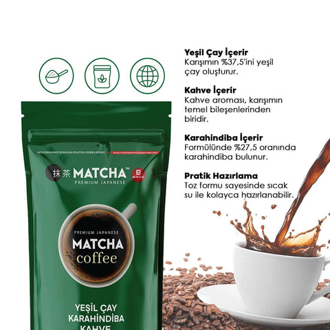 Bilge İlaç Matcha Kahve 200g yeşil çay ve karahindiba karışımı ürün