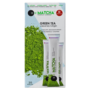 Çilek Aromalı Matcha Yeşil Çay